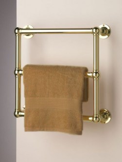 radiateur seche serviette, radiateur sèche-serviettes en laiton, radiateur sèche-serviettes or,
