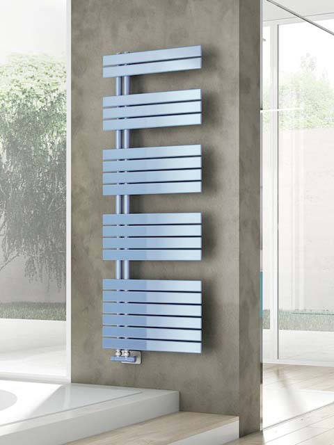 radiateur chauffage central, sèche-serviettes, radiateur bleu, radiateur chaufage